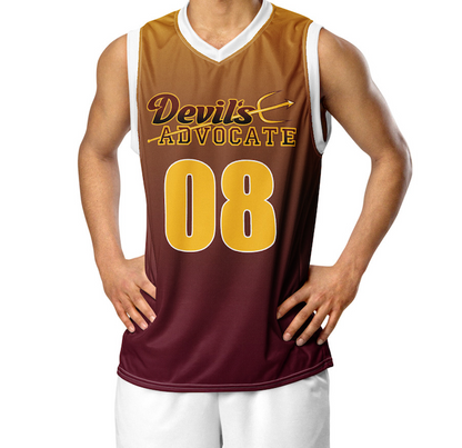 Devil's Advocate Basketball Jersey