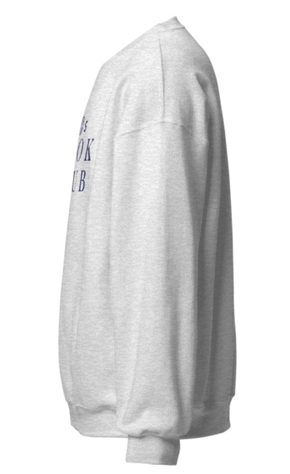 VOS Book Club Embroidered Crewneck Serif
