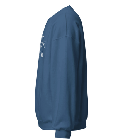VOS Book Club Embroidered Crewneck Serif