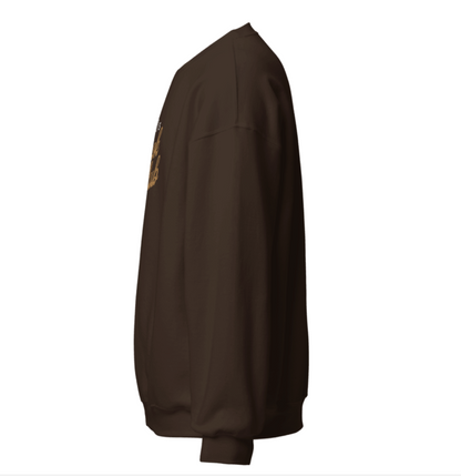 VOS Book Club Embroidered Crewneck Script