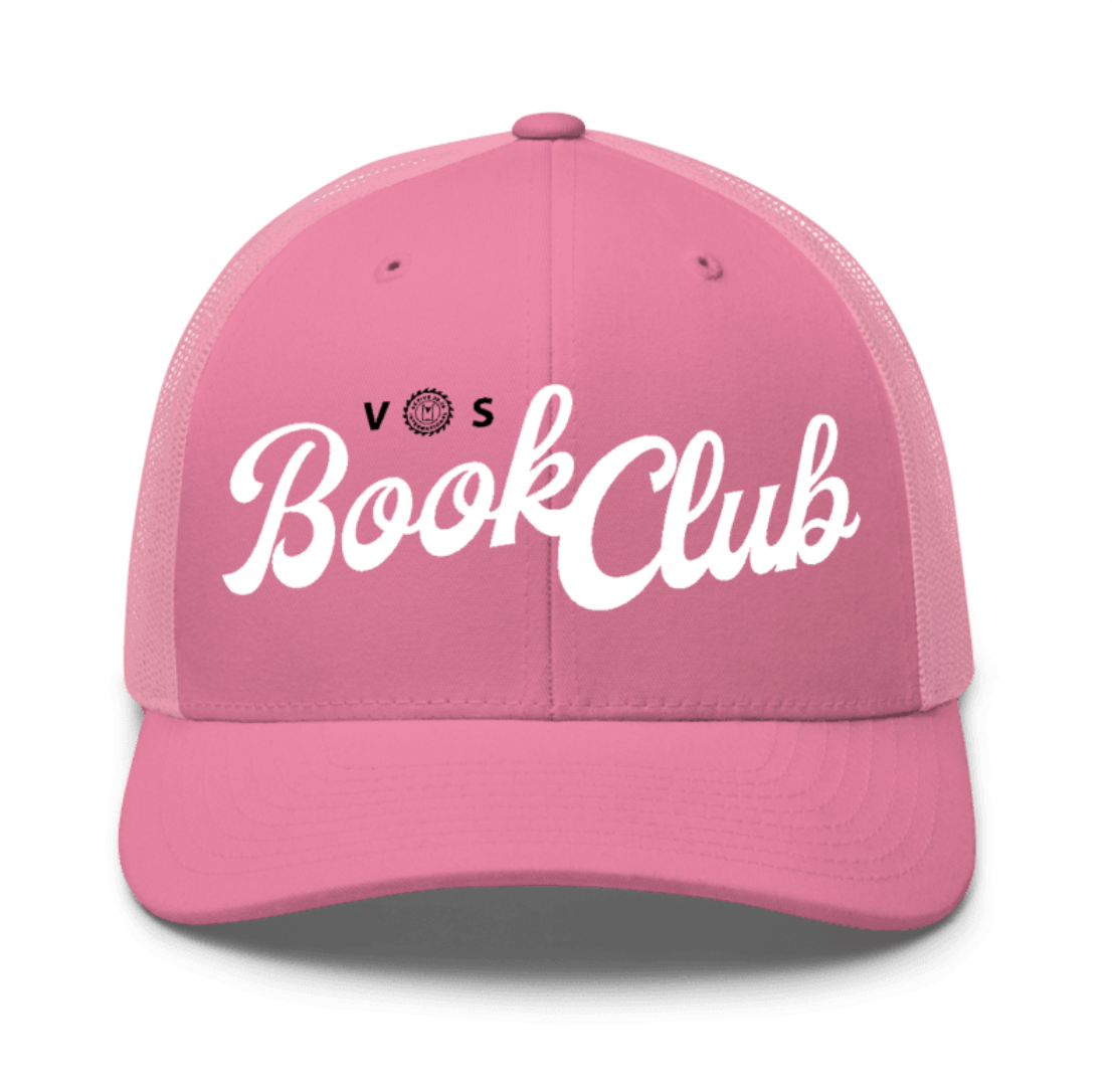 VOS Book Club Embroidered Trucker Hat