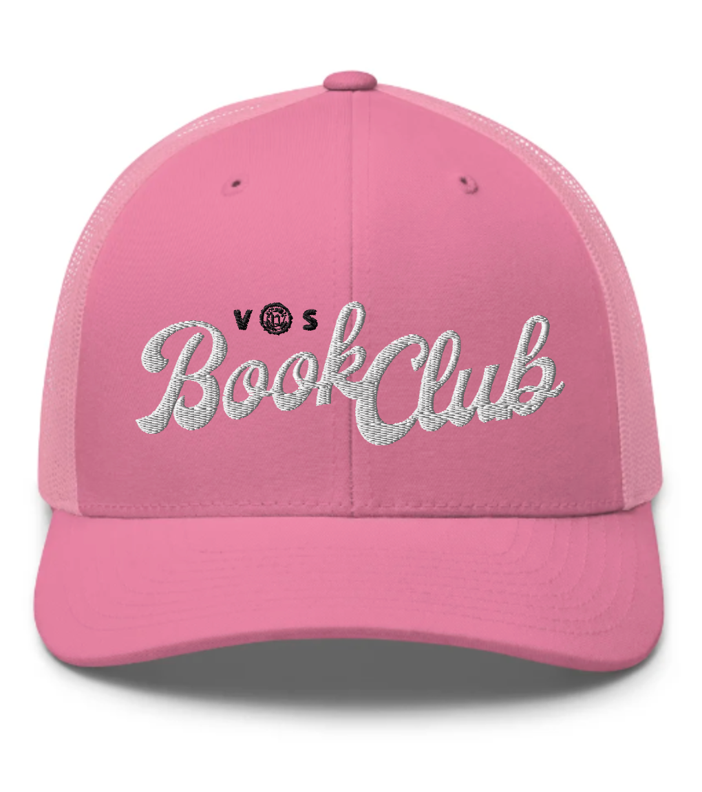 VOS Book Club Embroidered Trucker Hat