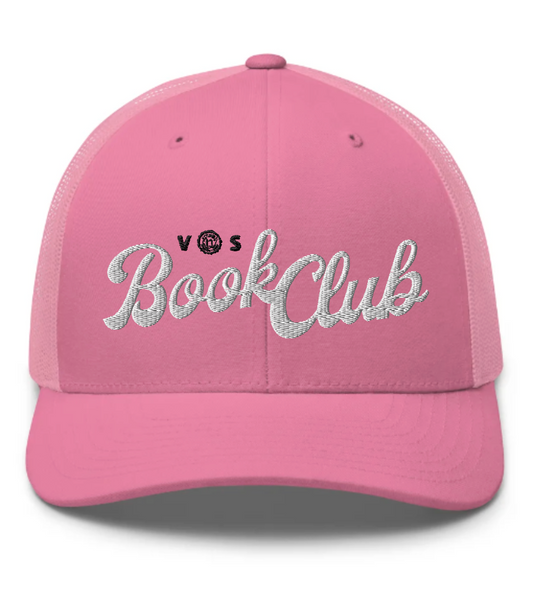 VOS Book Club Embroidered Trucker Hat