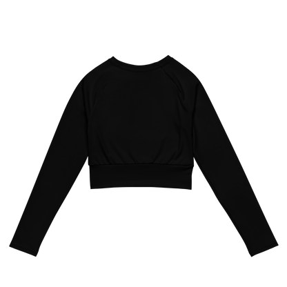 Devil's Advocate Long Sleeved Crop Top