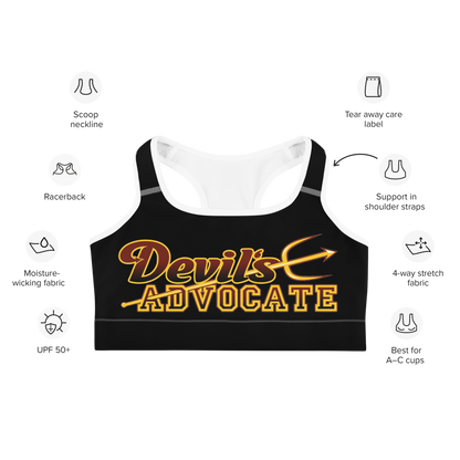 Devil's Advocate Sports Bra