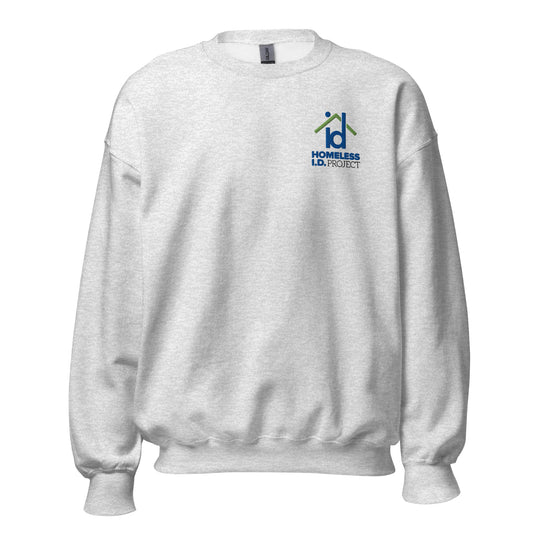 Homeless I.D. Project Embroidered Crewneck