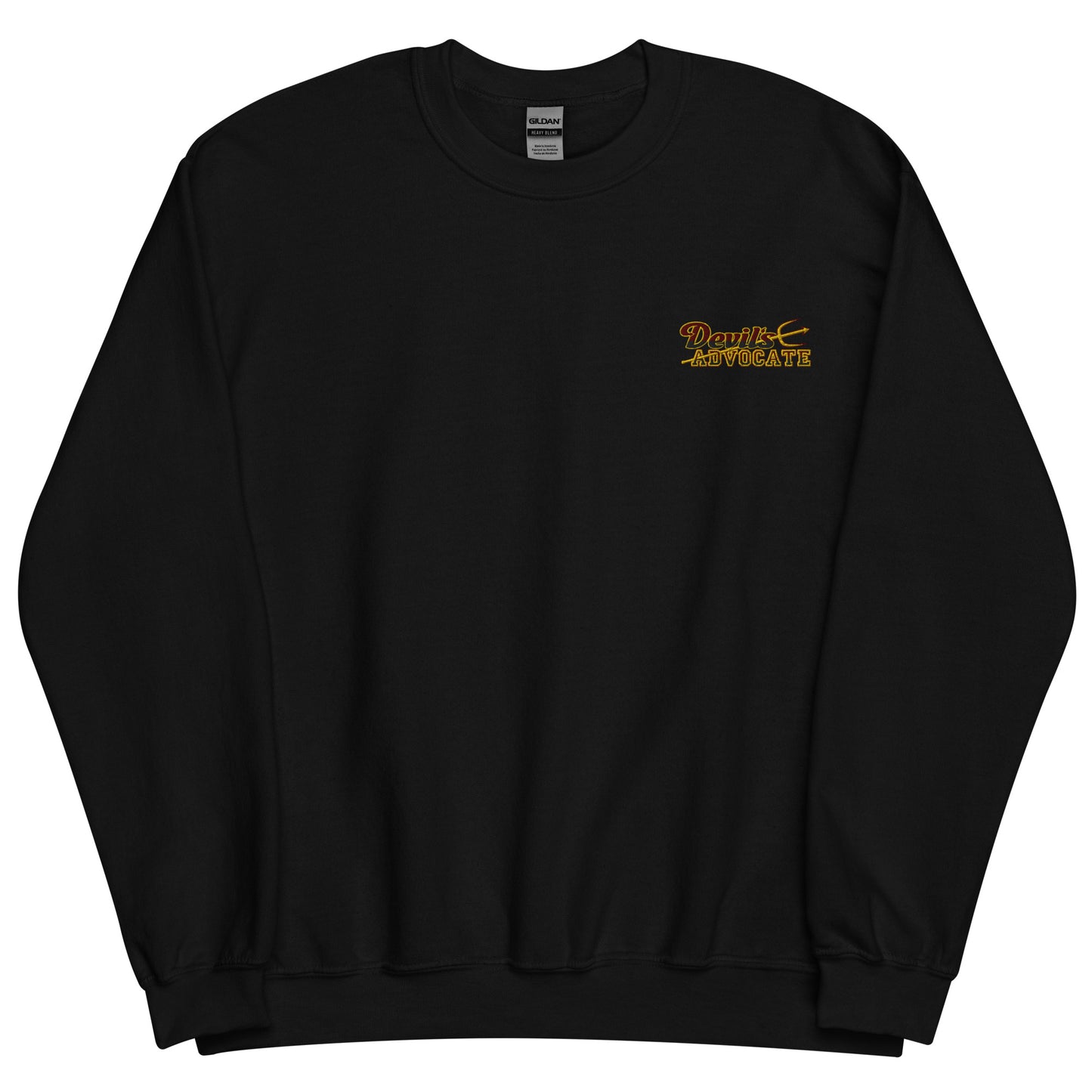 Devil's Advocate Embroidered Crewneck