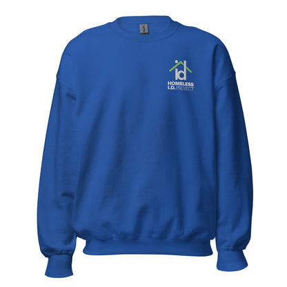 Homeless I.D. Project Embroidered Crewneck