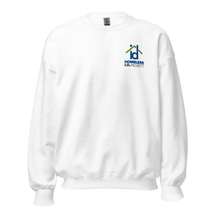 Homeless I.D. Project Embroidered Crewneck