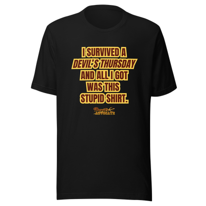 Devil's Advocate Stupid Graphic Tee